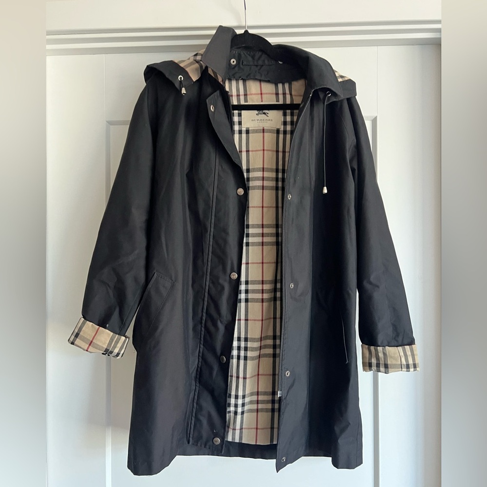 Burberry raincoat